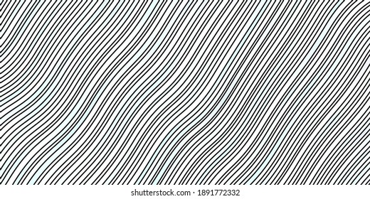 Light BLUE vector texture with curves. Illustration in halftone style with gradient curves. Pattern for websites, landing pages.