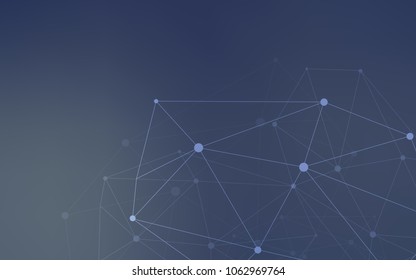 Light BLUE vector texture with disks, lines. Colorful illustration with circles and lines in futuristic style. New design for ad, poster, banner of your website.