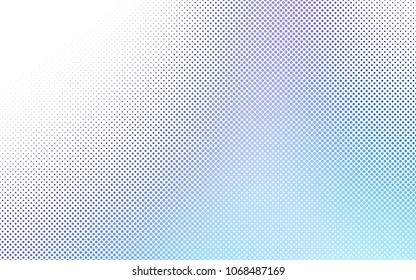 Light BLUE vector  texture with disks. Glitter abstract illustration with blurred drops of rain. The pattern can be used for aqua ad, booklets.