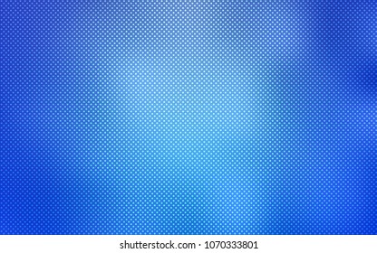 Light BLUE vector texture with disks. Blurred bubbles on abstract background with colorful gradient. Pattern can be used as texture of wallpapers.