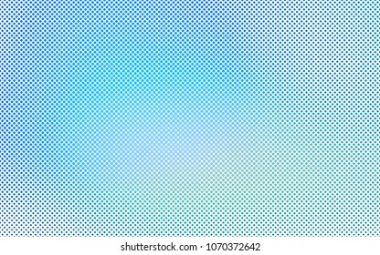 Light BLUE vector  texture with disks. Blurred decorative design in abstract style with bubbles. Beautiful design for your business natural advert.