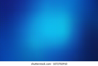 Light BLUE vector texture with disks. Beautiful colored illustration with blurred circles in nature style. Completely new template for your brand book.