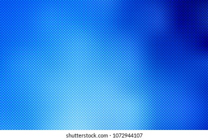 Light BLUE vector texture with disks. Modern abstract illustration with colorful water drops. Pattern can be used as texture of wallpapers.