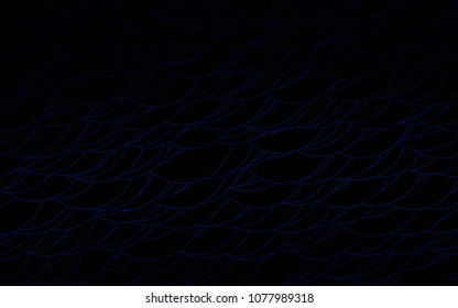 Light BLUE vector  texture with disks. Glitter abstract illustration with blurred drops of rain. The pattern can be used for beautiful websites.