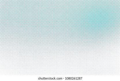 Light BLUE vector  texture with disks. Modern abstract illustration with colorful water drops. Pattern can be used as texture of water, rain drops.