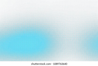 Light BLUE vector  texture with disks. Blurred bubbles on abstract background with colorful gradient. The pattern can be used for beautiful websites.