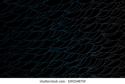 Light BLUE vector  texture with disks. Modern abstract illustration with colorful water drops. Pattern can be used as texture of water, rain drops.