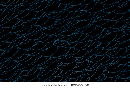 Light BLUE vector  texture with disks. Abstract illustration with colored bubbles in nature style. Beautiful design for your business natural advert.