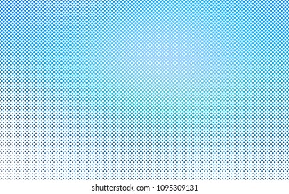 Light BLUE vector  texture with disks. Glitter abstract illustration with blurred drops of rain. The pattern can be used for beautiful websites.