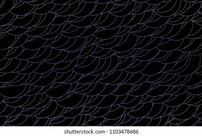Light BLUE vector  texture with disks. Blurred decorative design in abstract style with bubbles. The pattern can be used for aqua ad, booklets.