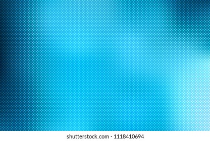 Light BLUE vector texture with disks. Blurred decorative design in abstract style with bubbles. Completely new template for your brand book.