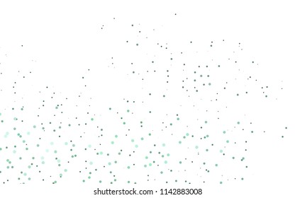 Light BLUE vector  texture with disks. Illustration with set of shining colorful abstract circles. The pattern can be used for beautiful websites.