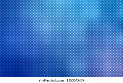 Light BLUE vector texture with disks. Abstract illustration with colored bubbles in nature style. Pattern can be used for futuristic ad, booklets.
