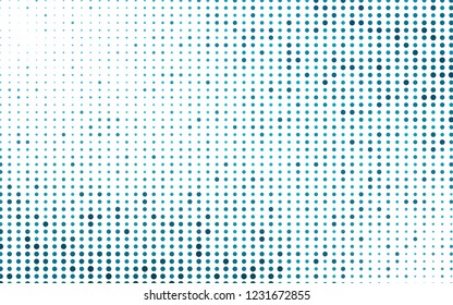 Light BLUE vector texture with disks. Illustration with set of shining colorful abstract circles. Design for posters, banners.