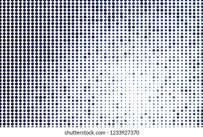 Light BLUE vector texture with disks. Modern abstract illustration with colorful water drops. Pattern of water, rain drops.