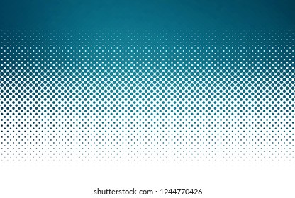 Light BLUE vector texture with disks. Blurred bubbles on abstract background with colorful gradient. Pattern for beautiful websites.