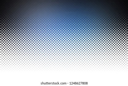 Light BLUE vector texture with disks. Illustration with set of shining colorful abstract circles. Pattern of water, rain drops.