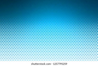 Light BLUE vector texture with disks. Blurred decorative design in abstract style with bubbles. Pattern for beautiful websites.
