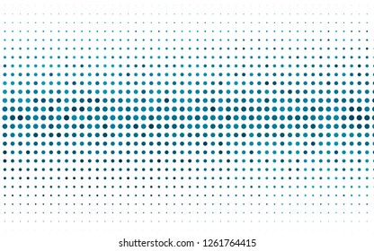 Light BLUE vector texture with disks. Modern abstract illustration with colorful water drops. Pattern for beautiful websites.