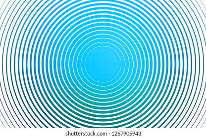 Light BLUE vector texture with disks. Beautiful colored illustration with blurred circles in nature style. Template for your brand book.