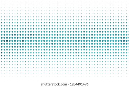 Light BLUE vector texture with disks. Modern abstract illustration with colorful water drops. Pattern of water, rain drops.