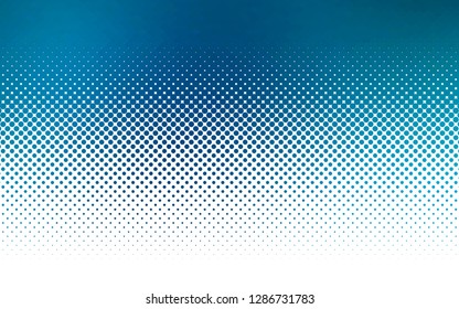 Light BLUE vector texture with disks. Abstract illustration with colored bubbles in nature style. Design for posters, banners.