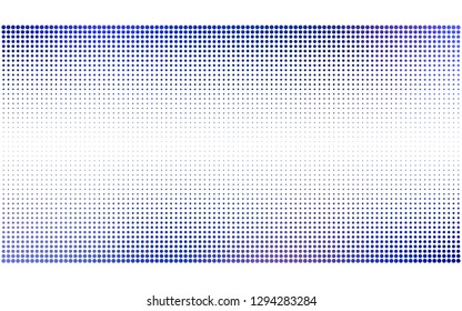 Light BLUE vector  texture with disks. Blurred decorative design in abstract style with bubbles. Pattern for textures of wallpapers.