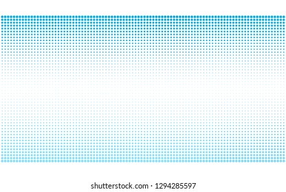 Light BLUE vector  texture with disks. Modern abstract illustration with colorful water drops. Pattern for ads, leaflets.