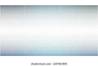 Light BLUE vector  texture with disks. Blurred decorative design in abstract style with bubbles. Pattern for futuristic ad, booklets.