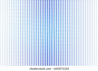 Light BLUE vector texture with disks. Blurred bubbles on abstract background with colorful gradient. Pattern for textures of wallpapers.