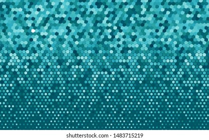 Light BLUE vector texture with disks. Blurred decorative design in abstract style with bubbles. Pattern for beautiful websites.