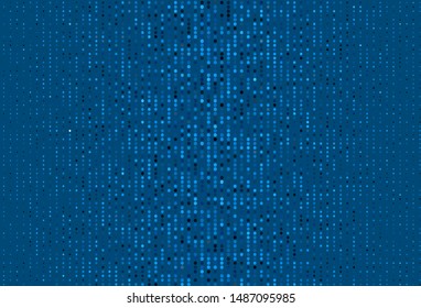 Light BLUE vector texture with disks. Blurred decorative design in abstract style with bubbles. Pattern for ads, leaflets.