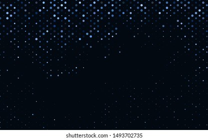 Light BLUE vector texture with disks. Modern abstract illustration with colorful water drops. Pattern for ads, leaflets.