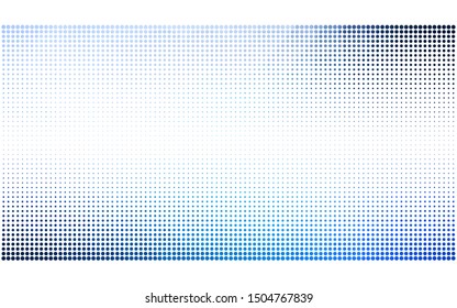 Light BLUE vector  texture with disks. Blurred decorative design in abstract style with bubbles. Pattern for textures of wallpapers.