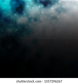 Light BLUE vector texture with disks. Abstract illustration with colorful spots in nature style. Design for posters, banners.