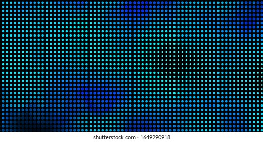 Light BLUE vector texture with disks. Illustration with set of shining colorful abstract spheres. Design for posters, banners.