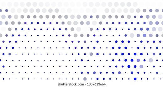 Light blue vector texture with disks. Glitter abstract illustration with colorful drops. Pattern for business ads.