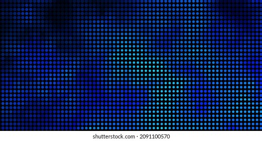 Light BLUE vector texture with disks. Colorful illustration with gradient dots in nature style. Pattern for wallpapers, curtains.