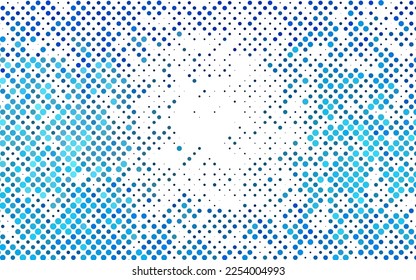 Light BLUE vector texture with disks. Modern abstract illustration with colorful water drops. Design for posters, banners.