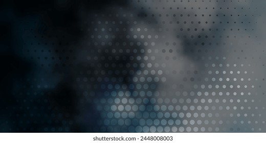 Light BLUE vector texture with disks. Glitter abstract illustration with colorful drops. Pattern for booklets, leaflets.