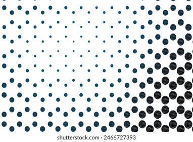 Light blue vector texture with disks. Blurred bubbles on abstract background with colorful gradient. Template for your brand book.
