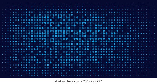 Textura de vetor AZUL claro com discos. Ilustração abstrata brilhante com gotas coloridas. Design para cartazes, banners.