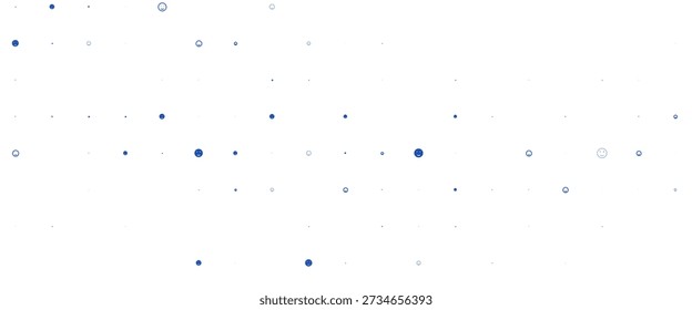 Textura de Vector AZUL claro con sonrisas felices. Ilustración con conjunto de sonrisas en estilo simple. Patrón para el anuncio, folletos, folletos de celebraciones.
