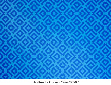 Light BLUE vector texture with lines, rhombuses. Shining colorful illustration with lines, rectangles. Pattern for websites, landing pages.