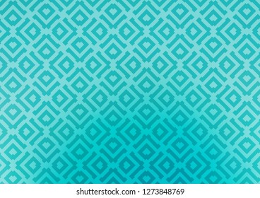 Light BLUE vector texture with lines, rhombuses. Shining colorful illustration with lines, rectangles. Pattern for websites, landing pages.