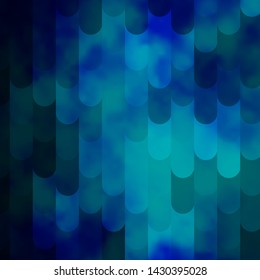 Light BLUE vector texture with lines. Geometric abstract illustration with blurred lines. Smart design for your promotions.