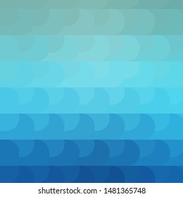 Light BLUE vector texture with lines. Repeated lines on abstract background with gradient. Template for your UI design.