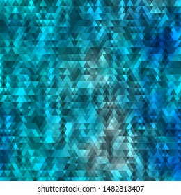 Light BLUE vector texture with lines, triangles. Illustration with colorful gradient triangles. Pattern for websites.