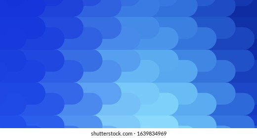 Light BLUE vector texture with lines. Gradient abstract design in simple style with sharp lines. Smart design for your promotions.