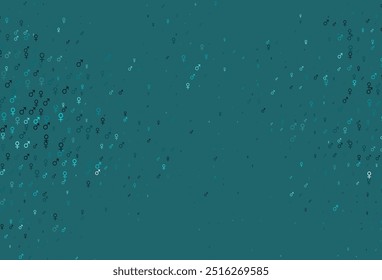 Light blue vector texture with male, female icons. Simple gradient design in abstract style with gender shapes. Modern design for unisex wallpapers.